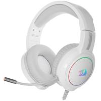 Купить Проводные наушники Redragon Mento RGB белый  5463206. Характеристики, отзывы и цены в Донецке
