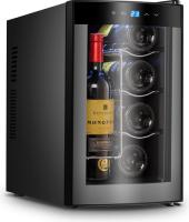 Купить Винный шкаф Weissgauff WWC-08 Bottle черный  9112685. Характеристики, отзывы и цены в Донецке