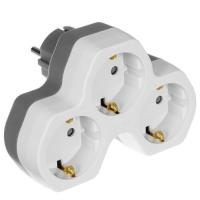 Купить Разветвитель STEKKER ADP16-13-20 белый  5400505. Характеристики, отзывы и цены в Донецке