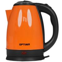 Купить Электрочайник OPTIMA EK-1808SS оранжевый  9269569. Характеристики, отзывы и цены в Донецке