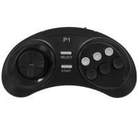 Купить Геймпад беспроводной Retro Genesis 16 Bit HD Ultra P1 черный  5076030. Характеристики, отзывы и цены в Донецке