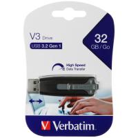 Купить Память USB Flash 32 ГБ Verbatim V3 Drive [49173]  5485266. Характеристики, отзывы и цены в Донецке