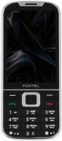 Купить Сотовый телефон Fontel FP350 черный/серебристый  9204093. Характеристики, отзывы и цены в Донецке