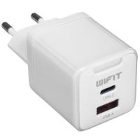 Купить Сетевое зарядное устройство Wifit WICHARGE GC1 белый  5484696. Характеристики, отзывы и цены в Донецке
