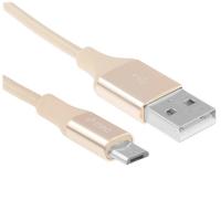 Купить Кабель круглый TTEC micro USB - USB 2.0 Type-A золотистый 0.3 м  9202632. Характеристики, отзывы и цены в Донецке