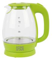 Купить Электрочайник Homestar HS-1012 зеленый  8145308. Характеристики, отзывы и цены в Донецке