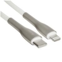 Купить Кабель круглый Olmio Lightning 8-pin - USB Type-C серый 1.2 м  5466488. Характеристики, отзывы и цены в Донецке