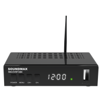 Купить Приставка для цифрового ТВ Soundmax SM-DVBT284 черный  5487305. Характеристики, отзывы и цены в Донецке