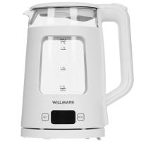 Купить Электрочайник WILLMARK WEK-1720DW белый  9269577. Характеристики, отзывы и цены в Донецке