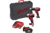 Купить Набор инструментов Milwaukee M18 BPP2C-402C  5477774. Характеристики, отзывы и цены в Донецке