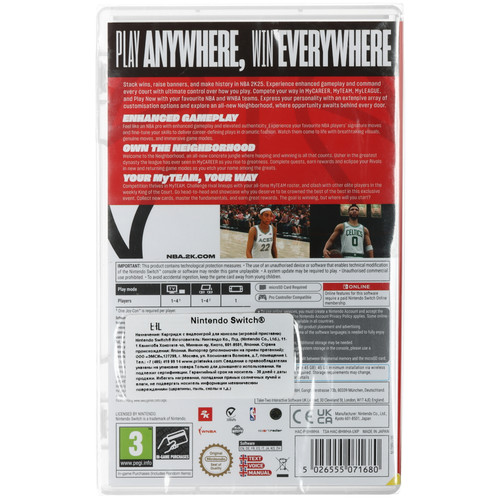 Игра NBA 2K25 (Switch) Купить Игра NBA 2K25 (Switch) 5488186. Характеристики, отзывы и цены в Донецке
