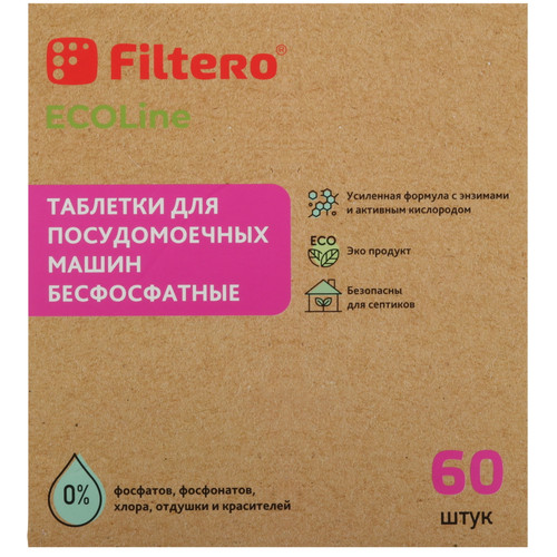Купить Средство для ПММ Filtero ECOline  9133335. Характеристики, отзывы и цены в Донецке