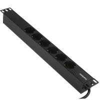 Купить Блок розеток ExeGate ServerPro PDU-19H602 Al-6S-EU2CU  8184987. Характеристики, отзывы и цены в Донецке
