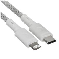 Купить Кабель круглый COMMO Lightning 8-pin MFI - USB Type-C серый 2.2 м  5470720. Характеристики, отзывы и цены в Донецке