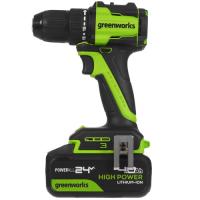 Купить Дрель-шуруповерт Greenworks DD345 24V  9305488. Характеристики, отзывы и цены в Донецке