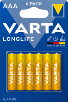 Купить Батарейка Varta LongLife AAA / AAA (LR03/FR03)  4743349. Характеристики, отзывы и цены в Донецке