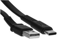 Купить Кабель плоский RIVACASE USB Type-C - USB 2.0 Type-A черный 1.2 м  9294761. Характеристики, отзывы и цены в Донецке