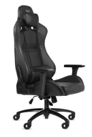 Купить Кресло игровое WARP Gr черный  4859540. Характеристики, отзывы и цены в Донецке