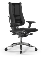 Купить Кресло офисное Метта Yoga Y 4DF B2-14D - YM93+Infinity черный  9133542. Характеристики, отзывы и цены в Донецке