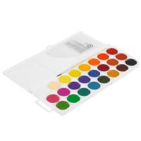 Купить Краски акварельные Луч ZOO 24 цвета с/кистью, 29С 1727-08  9139182. Характеристики, отзывы и цены в Донецке