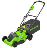 Купить Газонокосилка аккумуляторная GreenWorks GD40LM16X  9088202. Характеристики, отзывы и цены в Донецке