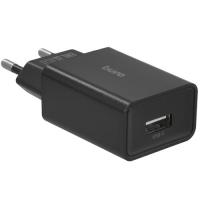 Купить Сетевое зарядное устройство Buro BUWA1 черный  9210789. Характеристики, отзывы и цены в Донецке