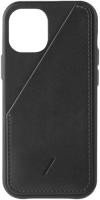 Купить Накладка  Native Union Clic Card для Apple iPhone 12 mini черный  5460552. Характеристики, отзывы и цены в Донецке