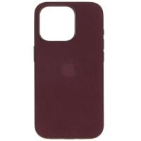 Купить Накладка  Apple FineWoven Case with MagSafe для Apple iPhone 15 Pro бордовый  5432403. Характеристики, отзывы и цены в Донецке