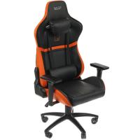 Купить Кресло игровое WARP Gr оранжевый  4859552. Характеристики, отзывы и цены в Донецке
