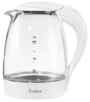 Купить Электрочайник Evelux EWK 0903 G белый  9160740. Характеристики, отзывы и цены в Донецке