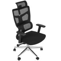 Купить Кресло офисное TetChair MESH-11HR черный  9034371. Характеристики, отзывы и цены в Донецке