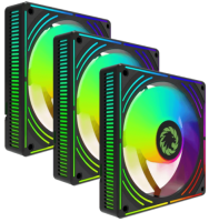 Купить Комплект вентиляторов GameMax RA300 [RA300BK] черный  9140443. Характеристики, отзывы и цены в Донецке