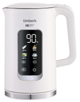 Купить Электрочайник Timberk T-EK21S05 белый  9203291. Характеристики, отзывы и цены в Донецке