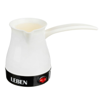 Купить Электрическая турка LEBEN 286-026 белый  9937648. Характеристики, отзывы и цены в Донецке