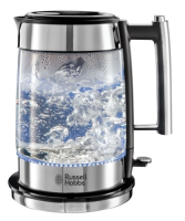 Купить Электрочайник Russell Hobbs 23830-70 серебристый  8115831. Характеристики, отзывы и цены в Донецке