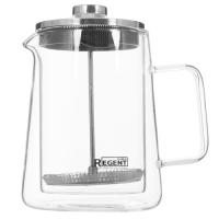 Купить Френч-пресс Regent inox FRANCO 93-FR-38-01-800 прозрачный  5039905. Характеристики, отзывы и цены в Донецке