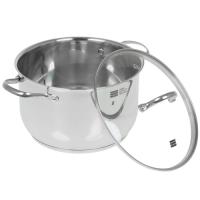 Купить Кастрюля НМП Presto КС150 5 л 24 см серебристый  1640914. Характеристики, отзывы и цены в Донецке