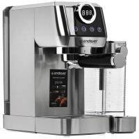 Купить Кофеварка рожковая Endever Costa-1098 серебристый  9101106. Характеристики, отзывы и цены в Донецке