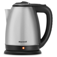 Купить Электрочайник Maxwell MW-1081(ST) серебристый  8117532. Характеристики, отзывы и цены в Донецке