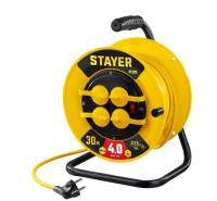 Купить Удлинитель силовой Stayer М-325 желтый  9114820. Характеристики, отзывы и цены в Донецке