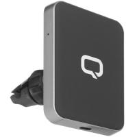 Купить Держатель автомобильный Qumo PowerAid Qi C Charger (V2) черный  1603058. Характеристики, отзывы и цены в Донецке