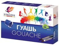 Купить Гуашь Луч Классика 24 цв. 570 г. 20 мл, 28С 1681-08  9138884. Характеристики, отзывы и цены в Донецке