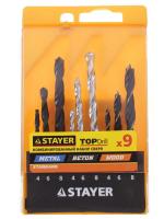 Купить Набор сверл STAYER  "STANDARD" 29720-H9  1019487. Характеристики, отзывы и цены в Донецке