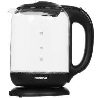 Купить Электрочайник RENOVA KT17G-05B черный  9207213. Характеристики, отзывы и цены в Донецке