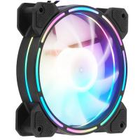 Купить Вентилятор GameMax FN-12RAINBOW-D  черный  5615262. Характеристики, отзывы и цены в Донецке
