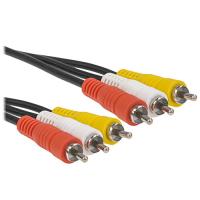 Купить Кабель   Perfeo 3RCA - 3RCA черный  5620255. Характеристики, отзывы и цены в Донецке