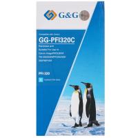 Купить Картридж G&G GG-PFI320C PFI-320C голубой  9146667. Характеристики, отзывы и цены в Донецке