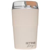 Купить Кофемолка электрическая STINGRAY ST-CG2405A бежевый  9216559. Характеристики, отзывы и цены в Донецке