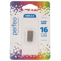 Купить Память USB Flash 16 ГБ Perfeo M12 Metal Series [PF-M12MS016]  9209090. Характеристики, отзывы и цены в Донецке