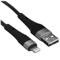 Купить Кабель круглый WIIIX Lightning 8-pin - USB 2.0 Type-A черный 1 м  5497273. Характеристики, отзывы и цены в Донецке